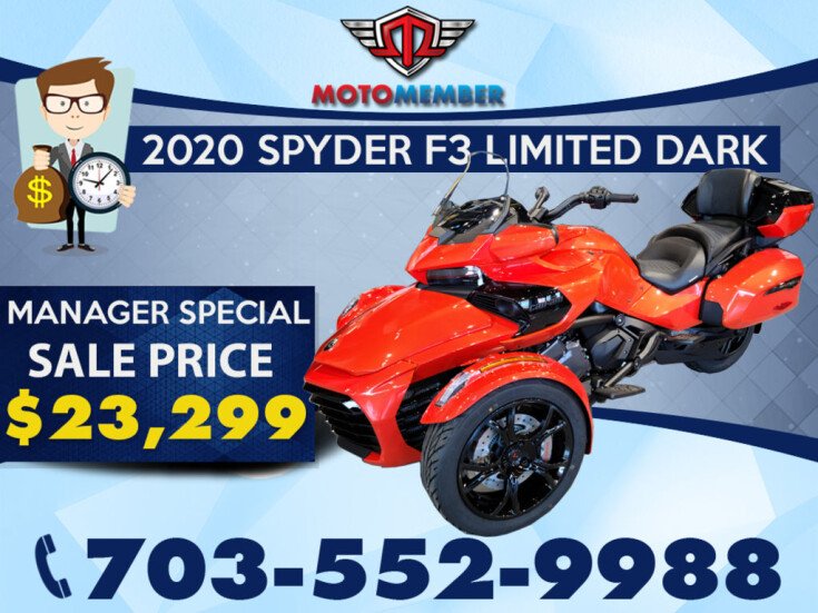 Photo for New 2020 Can-Am Spyder F3